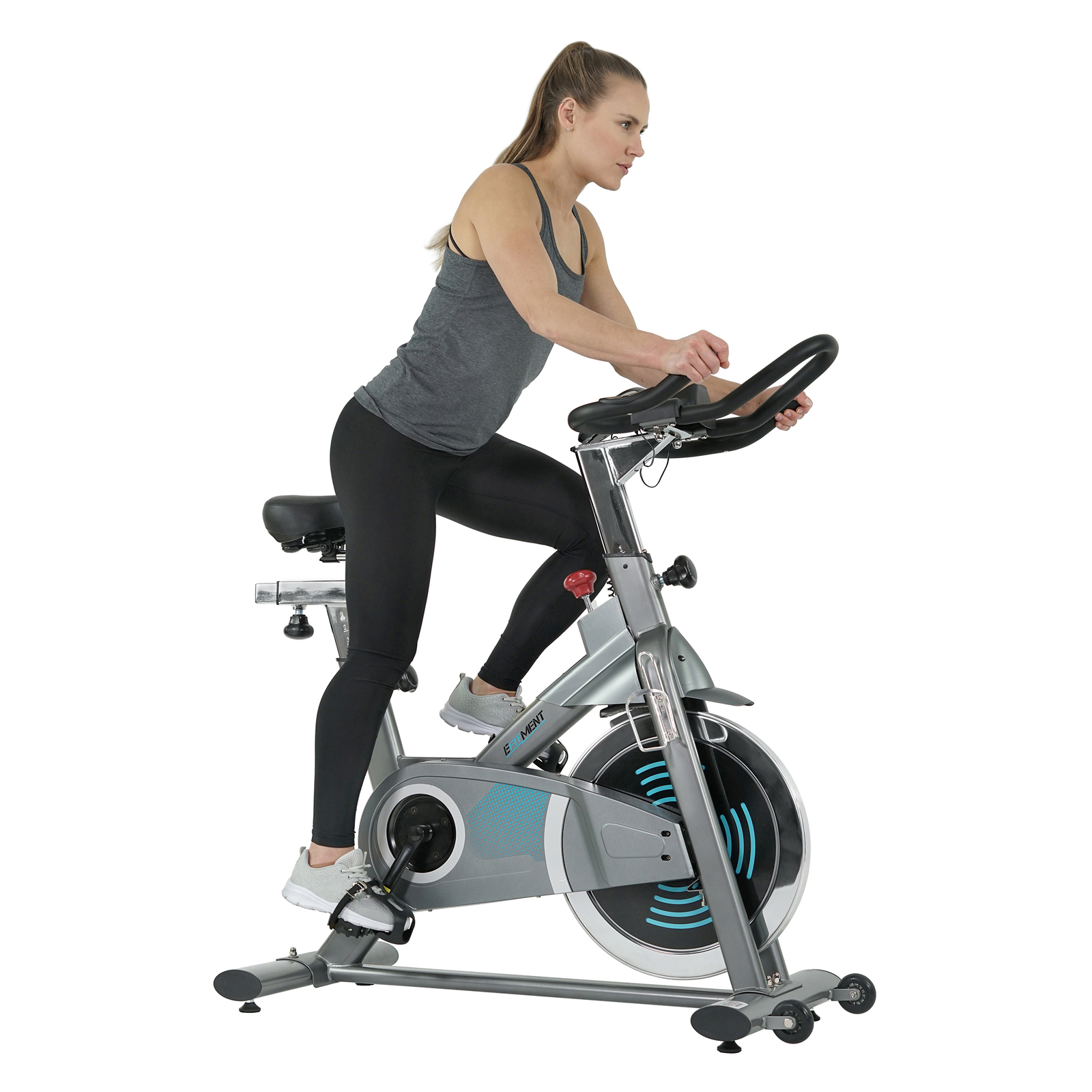 EFITMENT Indoor Exercise Stationary Cycling Bike for Home El