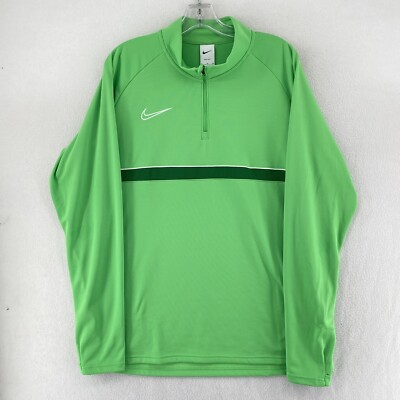 nike academy drill top green