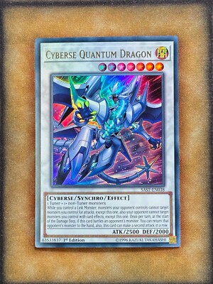 yugioh best cyberse cards Yu-Gi-Oh! - Gadget - SDPL-EN009 - Common - 1st Edition Mint / near mint condition trading card Yugioh Cyberse Quantum Dragon SAST-EN038