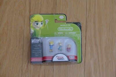 Legend of Zelda Micro Land (Outset Link, Aryll, Grandma)