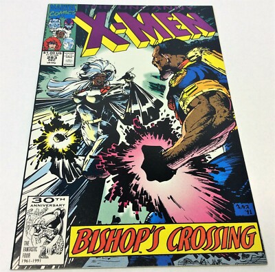 Uncanny X-Men #283 1st Full Bishop Marvel 1991 Bishops Crossing Comic Book