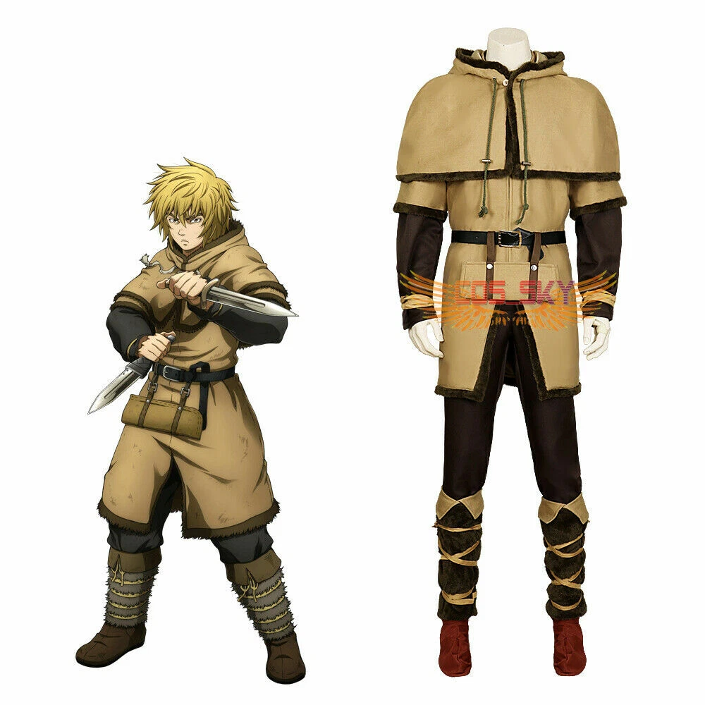 VINLAND SAGA Thorfinn Halloween Costume Uniform Cosplay Costume