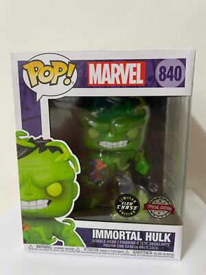 Funko Pop! Marvel-Immortal Hulk chase #840 Exclusive Sticker 889698556385 | eBay
