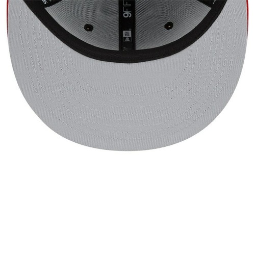 Men's Atlanta Falcons New Era Black/Red 2022 NFL Draft 9FIFTY Snapback Hat Cap - Picture 5 of 5