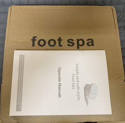 NEW Ionic Foot Cleanse Ion Detox Foot Bath/Spa Machine ~ Never used, Tub Not Inc