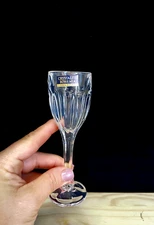 Crystal Glass Set of 6 Liqueur Vodka Sherry 2oz CognacCzech Bohemia Crystal Gift