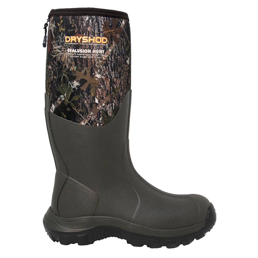 Мужские повседневные ботинки Dryshod Evalusion в камуфляжном стиле черного и зеленого цветов EVH-MH-CM 35090₽