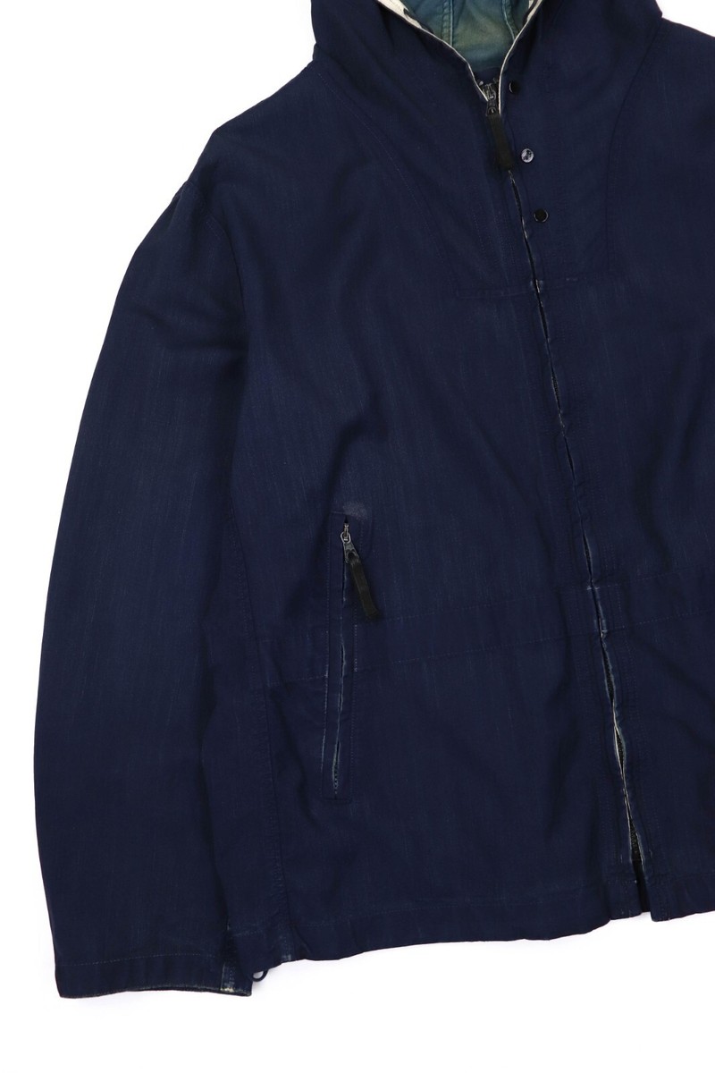 Stone Island SS' 2001 Vintage 00s Dark Blue Virgin Wool Stone Island SS' 2001 Vintage 00s Dark Blue Virgin Wool