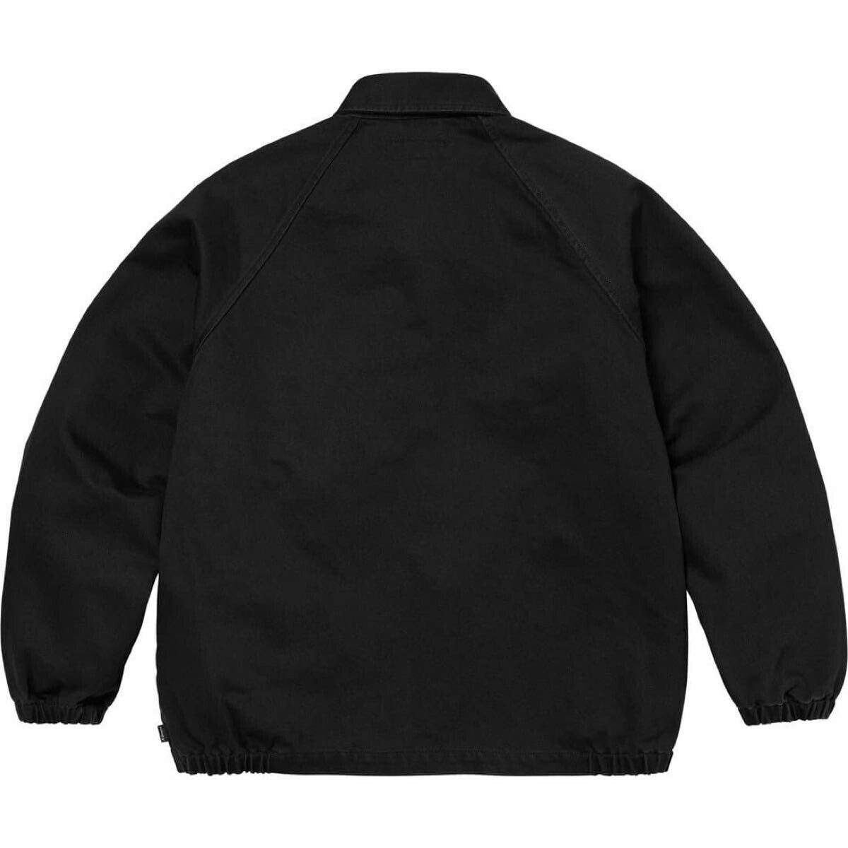SUPREME Men's 24SS Arc Denim Coaches Jacket Coach Black USA SUPREME Men's 24SS Arc Denim Coaches Jacket Coach Black USA