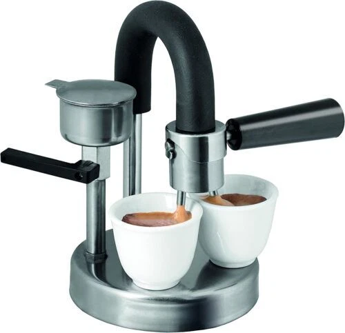 Kamira EMK010BK Gerade Feuer Espresso Hersteller Hergestellt IN Italien Schiffe - Bild 1 von 5