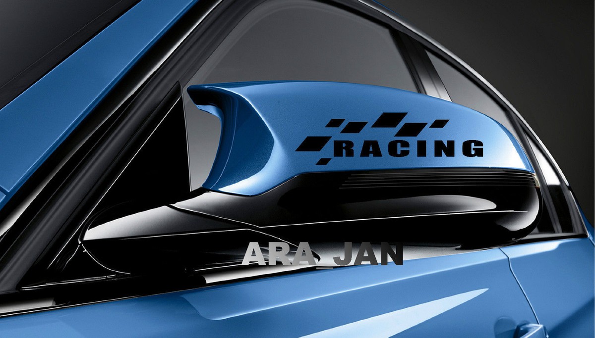 Motorsport Performance Decal – Sport Racing Emblem Sticker For Cars, Trucks, & Mirrors