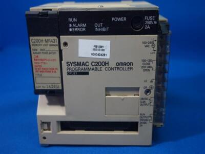 Omron C200H-CPU21-E2 C200HCPU21E2 CPU Unit w/ C200H-MR431 Memory