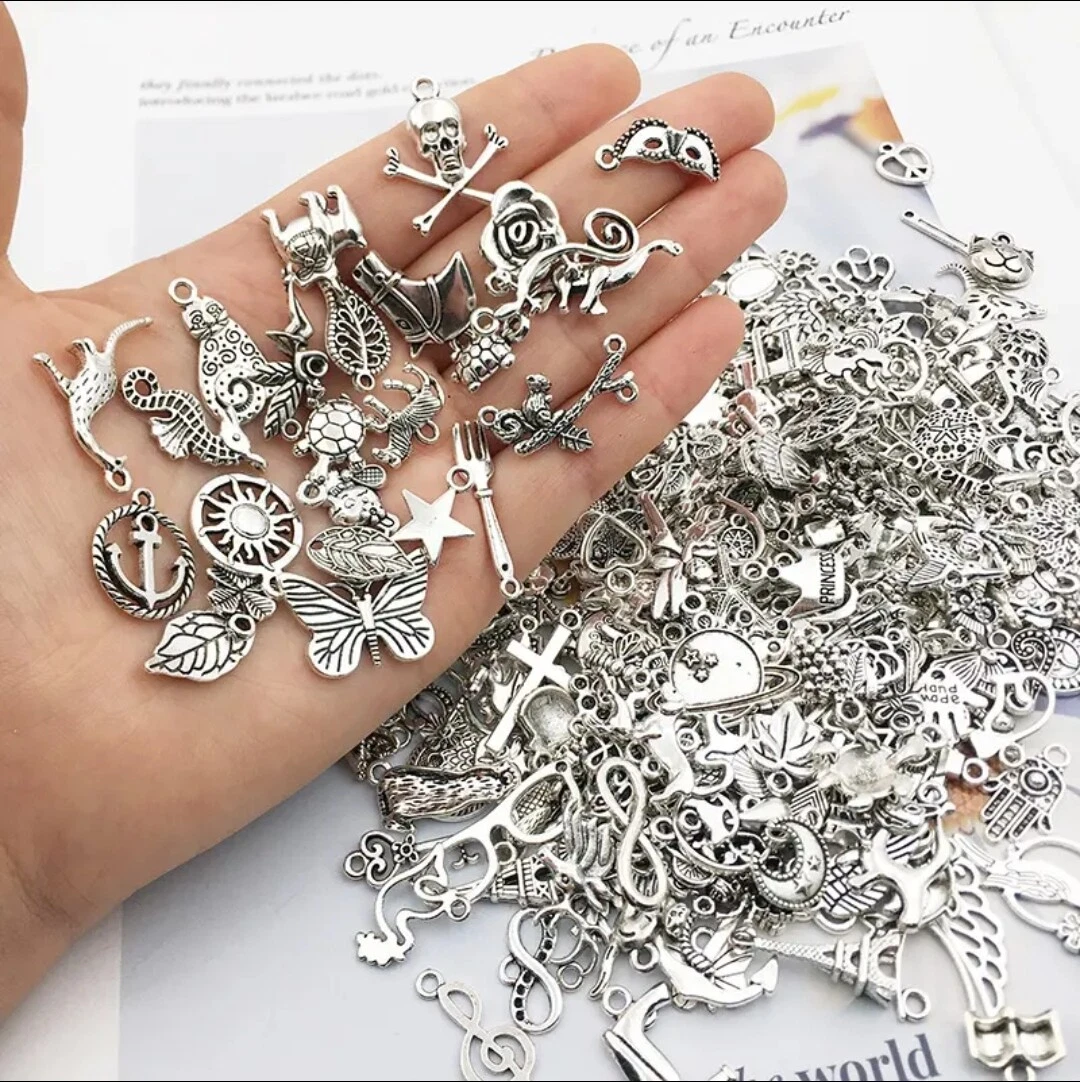 Mixed Jewelry Making Findings Set Metal Alloy Accessories Kit Jewelry  Findings Supplies for Jewelry Beading Making Handmade DIY