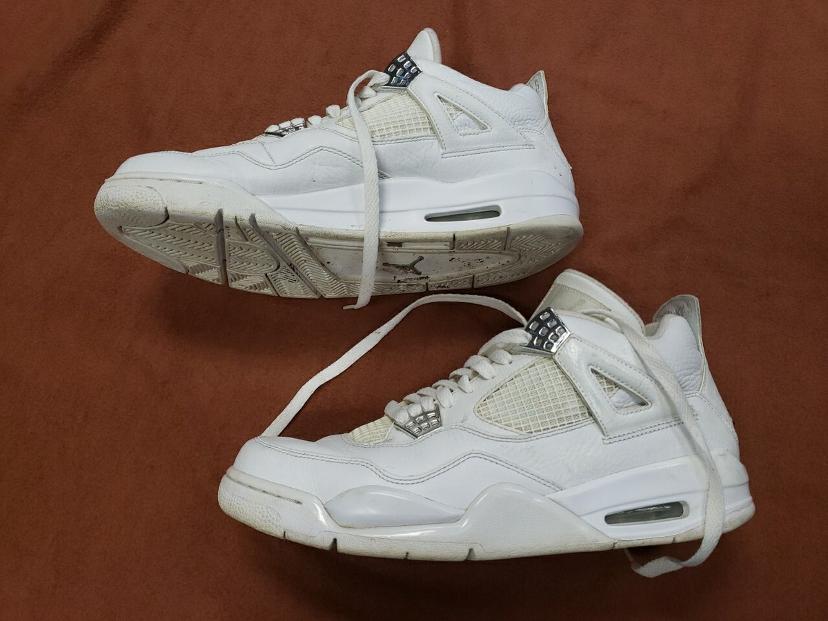 Size 11 - Jordan 4 Retro 25th Silver Anniversary 2010 Used