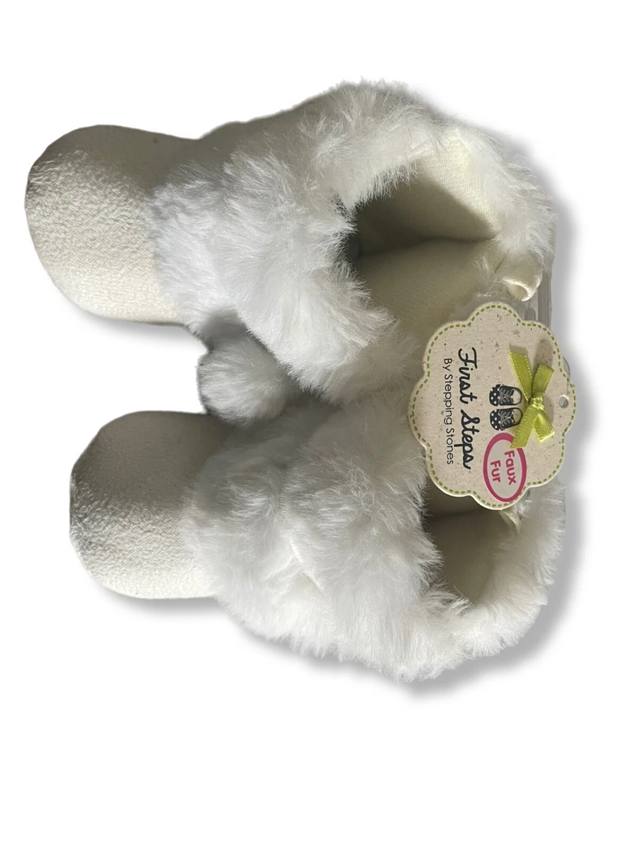 Faux fur deals baby boots