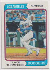 2023 Topps Heritage #186 Trayce Thompson Los Angeles Dodgers
