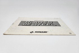 Blades of Steel Nintendo NES Instruction Manual NES-VS-USA