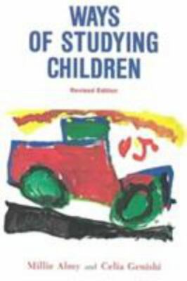 Ways of Studying Children: An Observation Manual for Early Childhood...