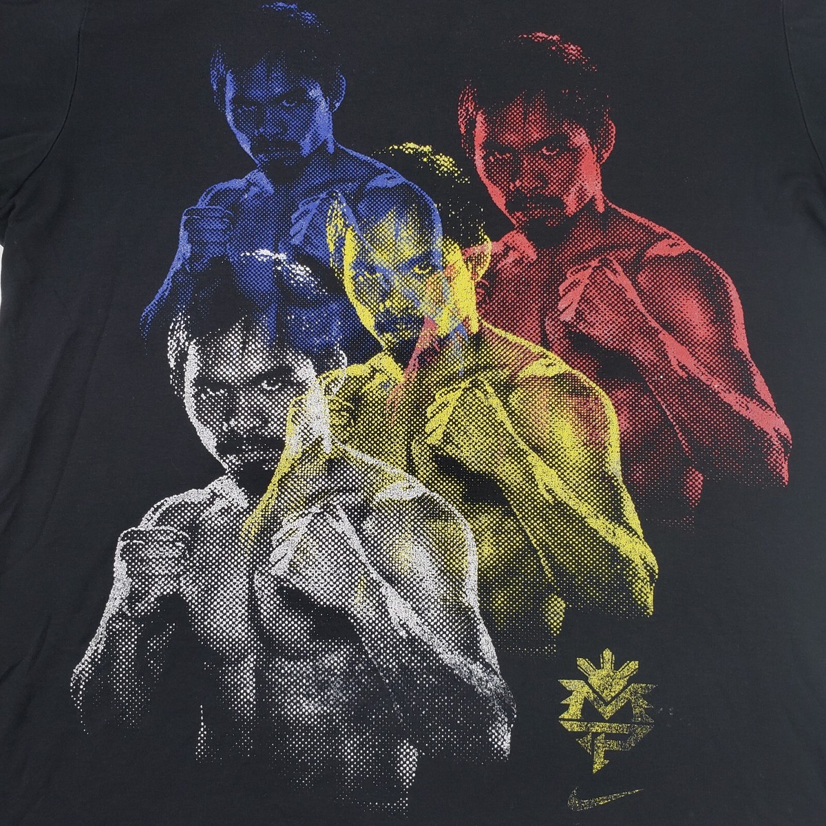 美品　伝説の試合　希少　ナイキ　ドライフィット　　パッキャオ　Tシャツ　S ナイキ（NIKE）（メンズ）ドライフィット 半袖フィットネス トップ ボクシング