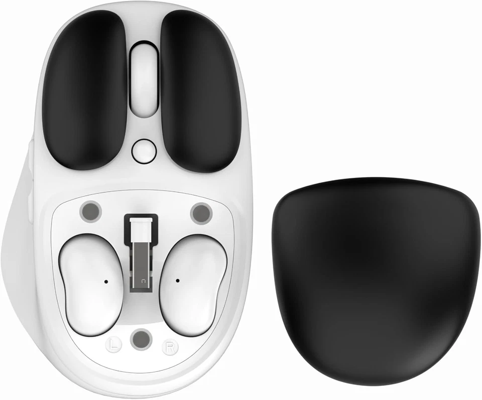 New - TMICE 2-in-1 Wireless Bluetooth Mouse with Earphone Combo - Bluetooth - Image 2 of 4