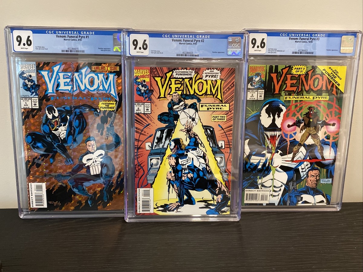 Venom Funeral Pyre #1-3 Complete Set - All CGC 9.6 Marvel 1993 | eBay