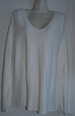 comma'  Damen Pullover, Strickpullover, Weiß, Gr. 42, NEUw