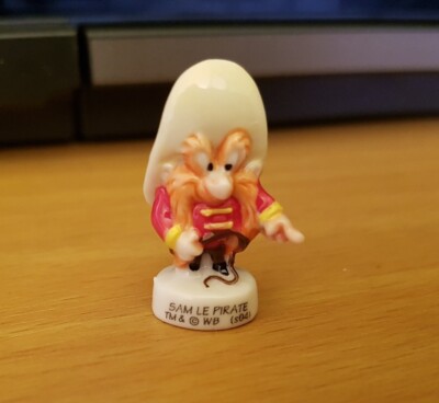 Figurine Sam Le Pirate Publicitaire Konica 1994 - Objet De Collection Vintage - Occasion