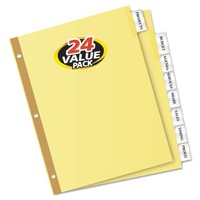 Avery Insertable Big Tab Dividers 8-tab Letter 24 Sets 11115 on sale Avery Insertable Big Tab Dividers 8-tab Letter 24 Sets 11115 on sale
