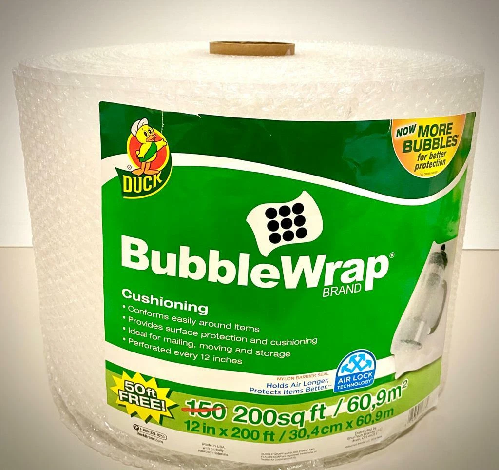 Emballage à bulles original Bubble Wrap - Clear, 12 in. x 150 ft.