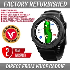Voice Caddie A3 Hybrid Golf GPS Watch W/Slope Touchscreen & Fitness Mode - UVC