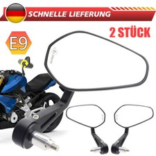 2x ﻿Motorrad Spiegel Lenkerspiegel für Roller ATV Quad E9-geprüft - Universell