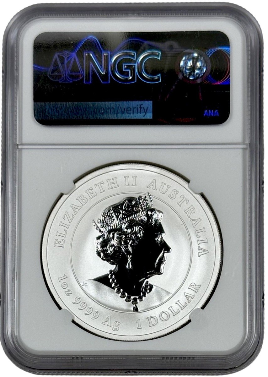 2021 Australia Year of the Ox 1oz 銀貨 2021 P Australia $1 Year of the Ox 1 oz Silver Coin NGC MS 69 7k