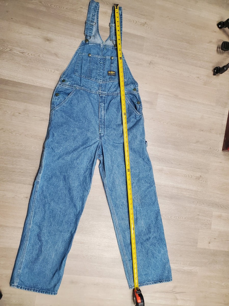 Vintage OshKosh B'Gosh Union Made In USA Denim Bib Overalls Vintage OshKosh B'Gosh Union Made In USA Denim Bib Overalls