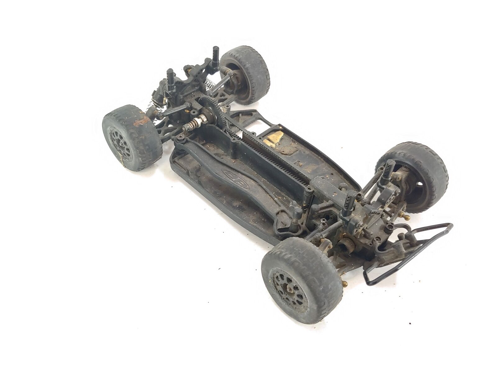 Team Associated Belt Drive RC18R 1/18 4wd Parts Car Roller Rolling Chassis Used