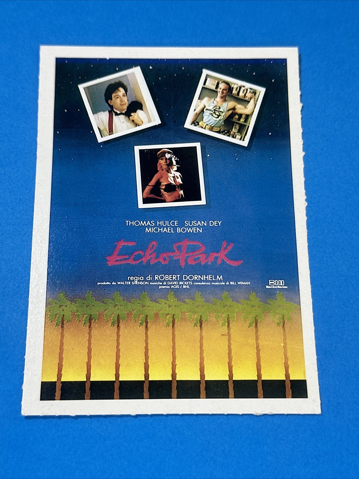 ECHO PARK ROBERT DORHELM - Locandina Poster - Vintage Versione Ufficiale
