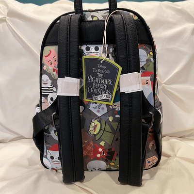 Loungefly The Nightmare Before Christmas Chibi Mini Backpack  display picture 1