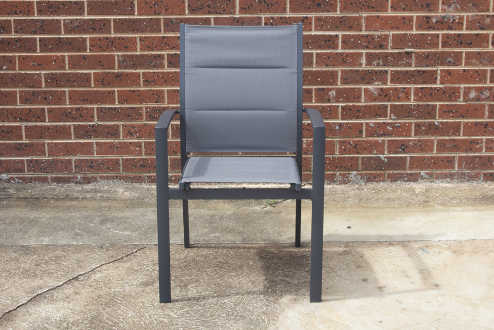 Sandringham 7 piece Outdoor Set Ceramic top table with 6 Bells Beach