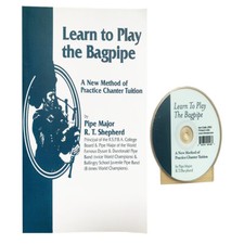 Learn to Play Bagpipes BOOK And CD 25 Pipe Tunes Including Slow And Quick Marche