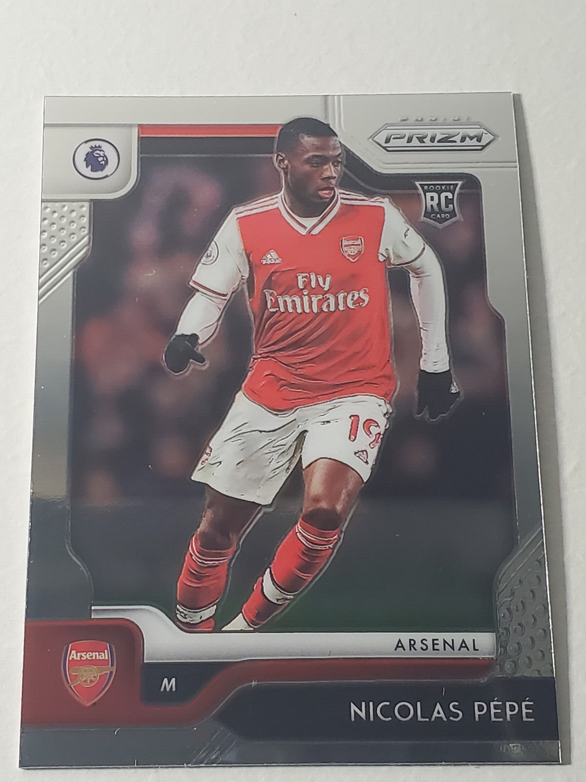 2019-20 Panini Chronicles Prizm Update Nicolas Pepe Rookie #301 Arsenal Rc
