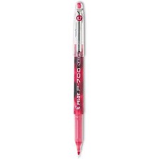 Pilot Rolling Ball Gel Pen Precise P-700 Ribbed Grip Red Barrel, Fine 38612