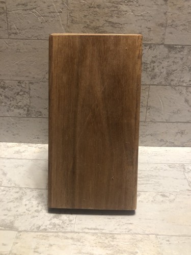 THE PIONEER WOMAN RUSTIC Kitchen Knife Block 13 Slot (Block Only!) Pre-owned - Picture 3 of 9