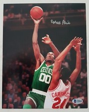 ROBERT PARISH BOSTON CELTICS 8x10 inch SIGNED PHOTO BECKETT BAS COA