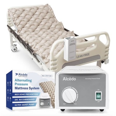   Alcedo Alternating Air Pressure Mattress Pad for Bed Sore and Ulcer Prevention