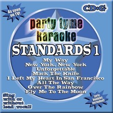 Party Tyme Karaoke - Standards 1 8 8-song CD G 