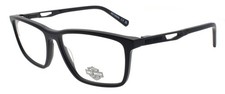 Harley Davidson HD50026 002 Men's Eyeglasses 57-16-145 Matte Black