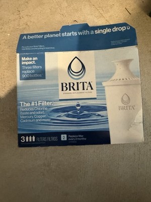 BRITA 2-Pack Water Filter Cartridges For Brita Maxtra+ Chlorine Removal