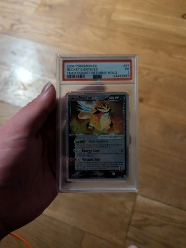 PSA 1 ROCKET'S ENTEI EX HOLO RARE | TEAM ROCKET RETURNS 97/109