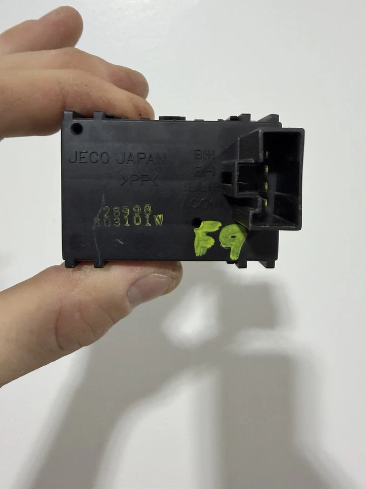 Reloj de tablero digital Toyota 4Runner OEM usado 1996 1997 1998 1999 2000 2001 2002 Foto 3 de 4