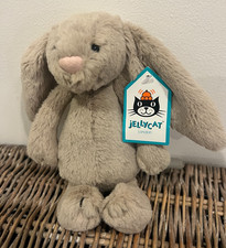 Jellycat 'I am Small Bashful Beige Bunny' Soft Toy - NEW with Tags