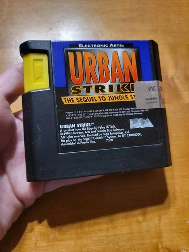 Sega Genesis Urban Strike The Sequel to Jungle Strike CARTRIDGE ONLY READ